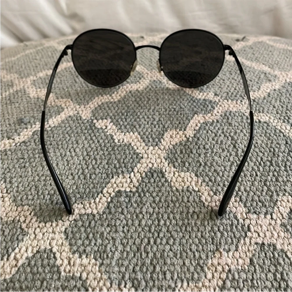 Ray-Ban Black Round Mirrored Sunglasses
